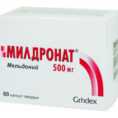 Світлина Мілдронат GX таблетки 500 мг №60